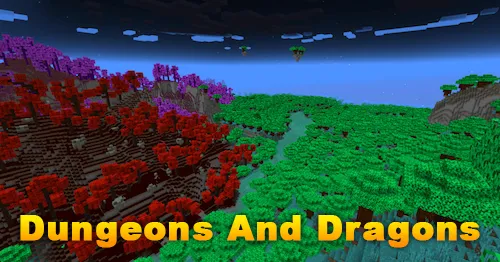 Dungeons And Dragons — Minecraft mod, rasm 1