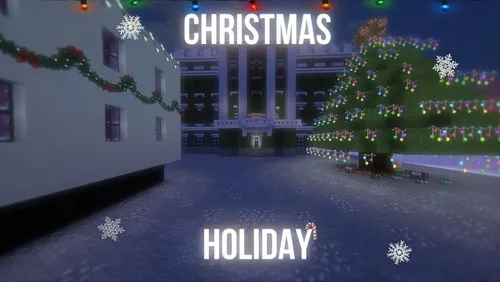 Christmas holiday — Minecraft xarita, rasm 1