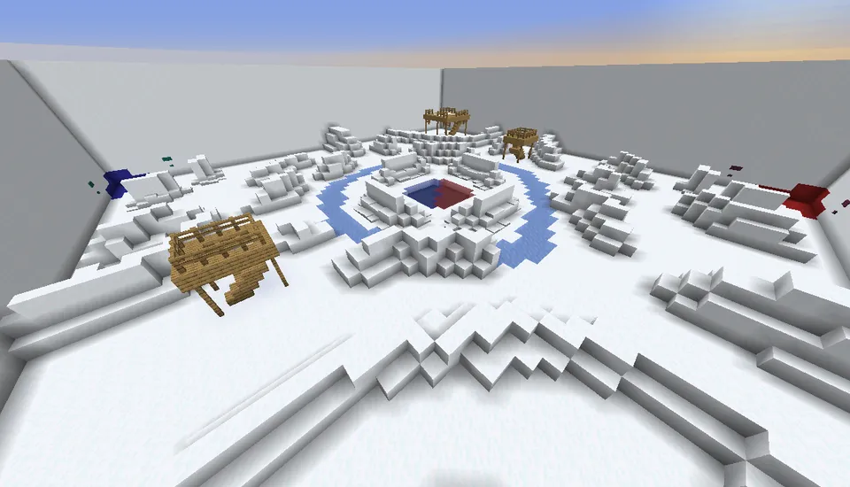 Qor to'plari — Minecraft xarita, rasm 2