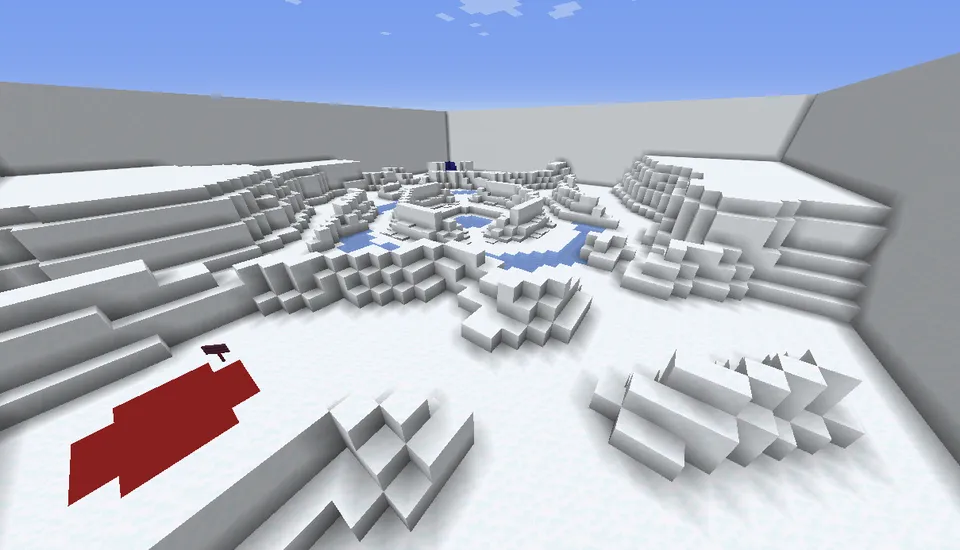 Qor to'plari — Minecraft xarita, rasm 3