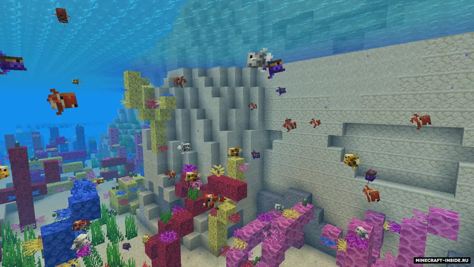 Rainbow Reef — Minecraft mod, rasm 2