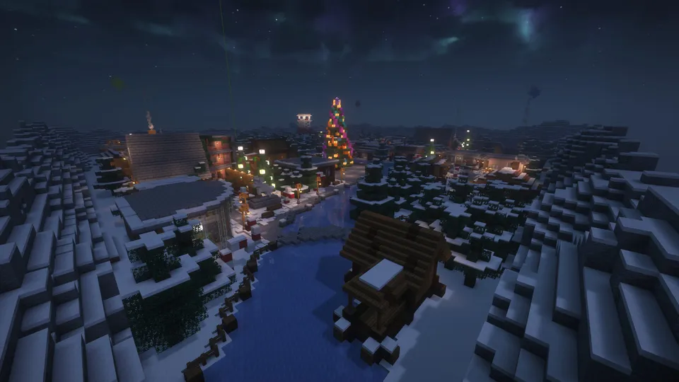 Christmas Stealer Battle — Minecraft xarita, rasm 2