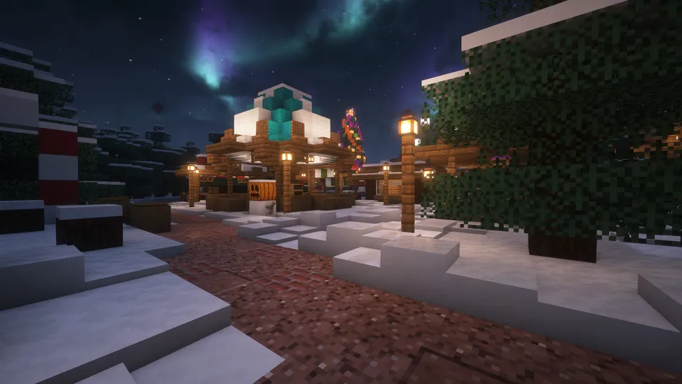 Christmas Stealer Battle — Minecraft xarita, rasm 6