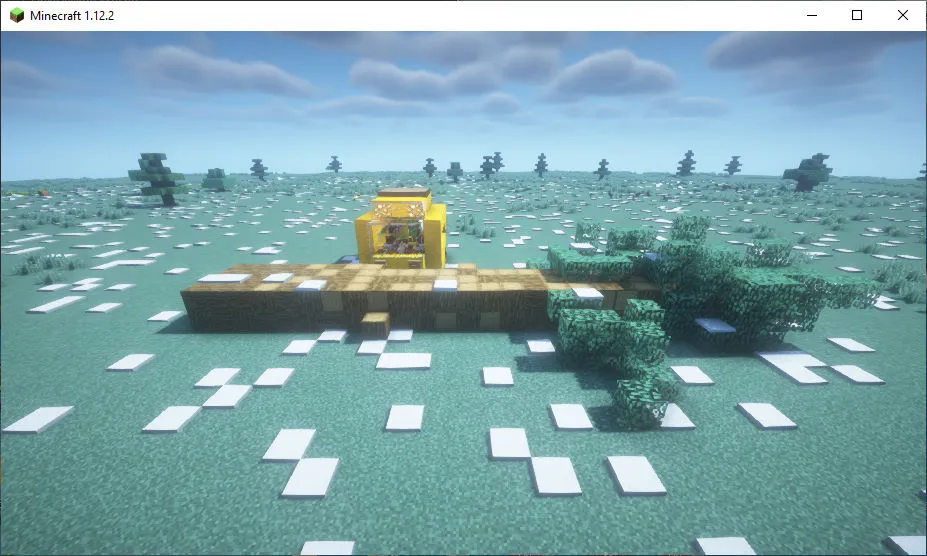 Qishki ta'til lageri — Minecraft xarita, rasm 8