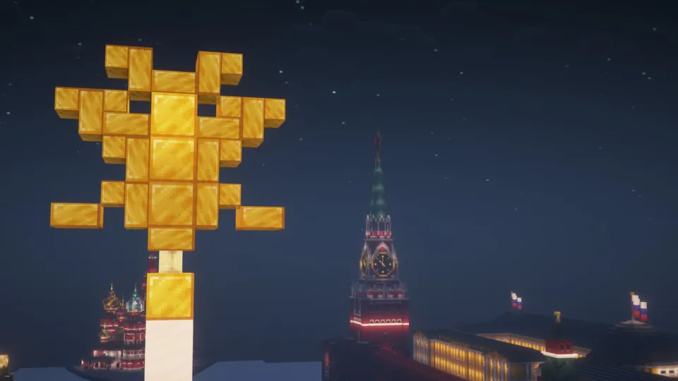 Moskvadagi Qizil maydon — Minecraft xarita, rasm 6