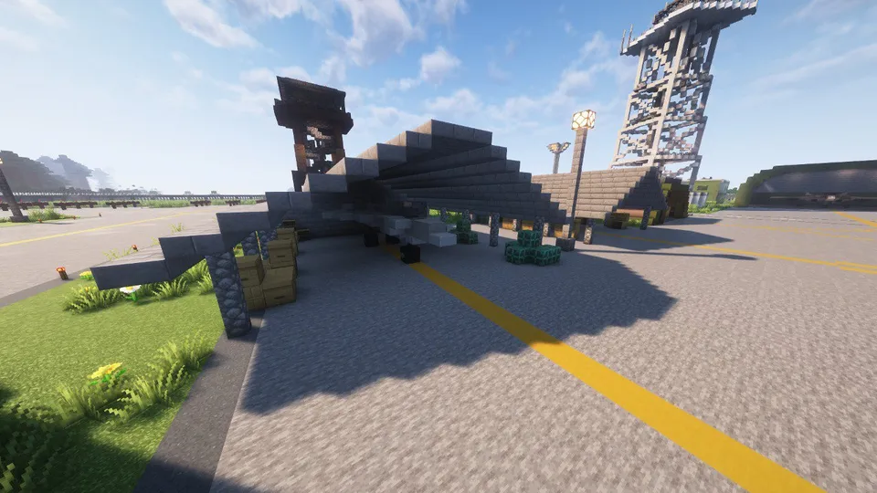 Minecraft harbiy bazasi — Minecraft xarita, rasm 5