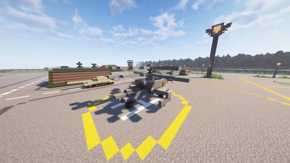 Minecraft harbiy bazasi — Minecraft xarita, rasm 7
