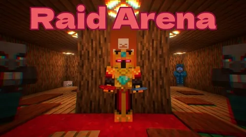 Raid Arena — Minecraft xarita, rasm 1