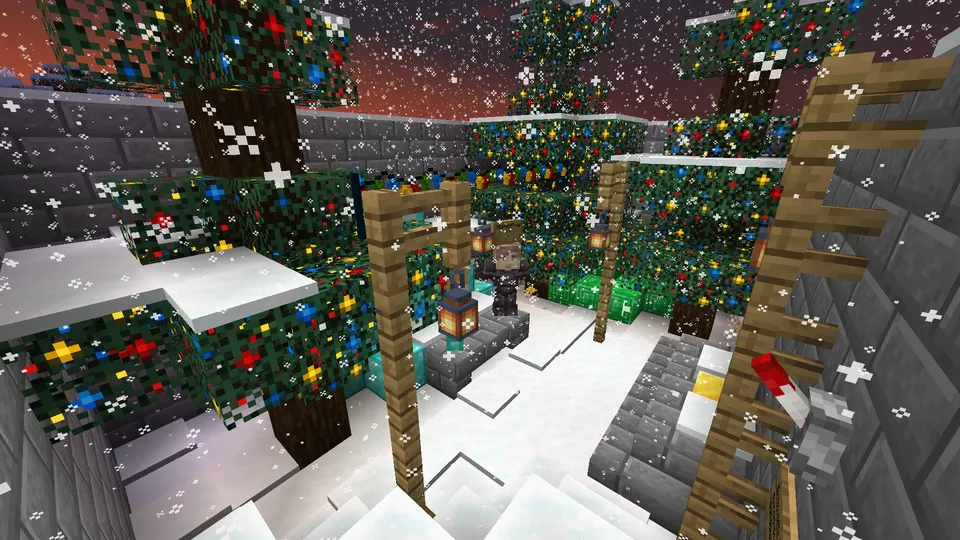 Christmas Trials — Minecraft xarita, rasm 3