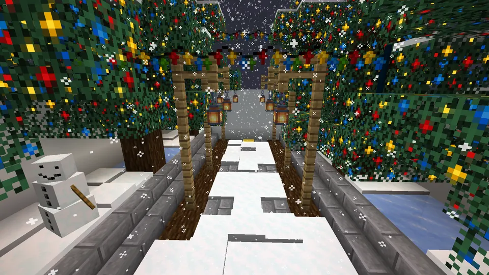Christmas Trials — Minecraft xarita, rasm 6