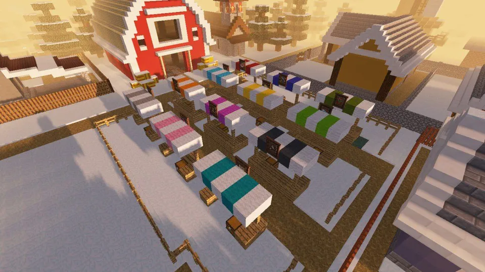 Romashkino qishlog'i — Minecraft xarita, rasm 2