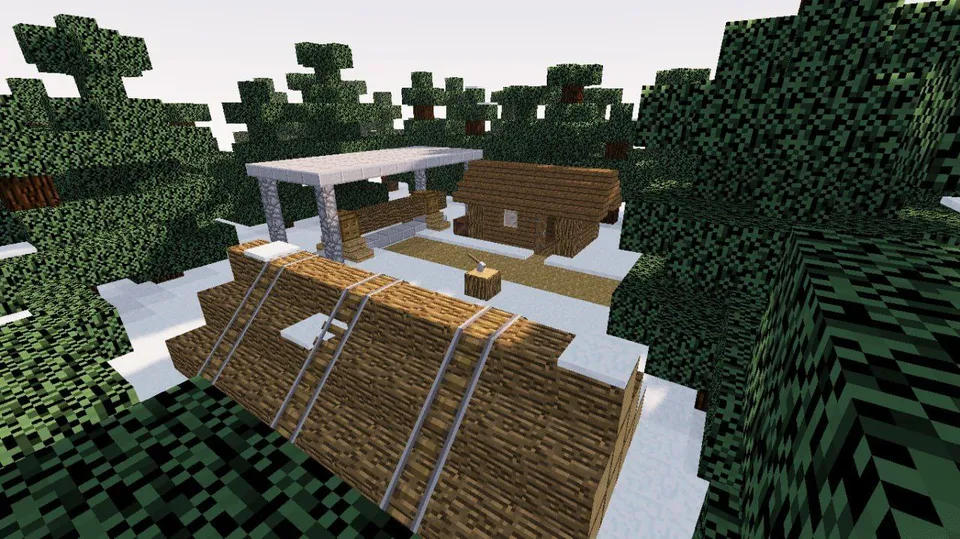 Romashkino qishlog'i — Minecraft xarita, rasm 3