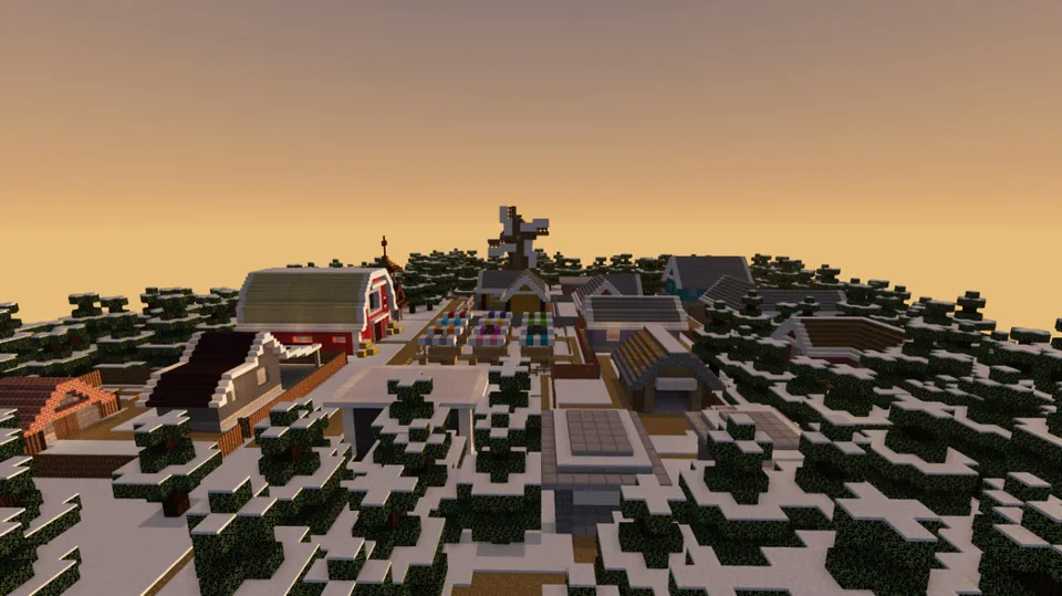 Romashkino qishlog'i — Minecraft xarita, rasm 4