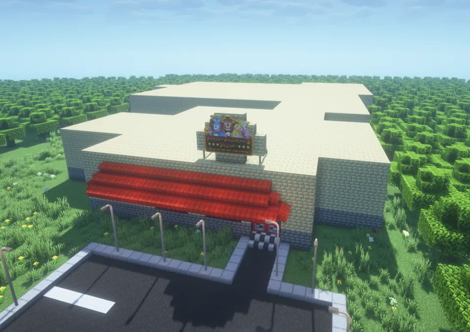 FNAF: Dahshatli pitseriya 2 — Minecraft xarita, rasm 7