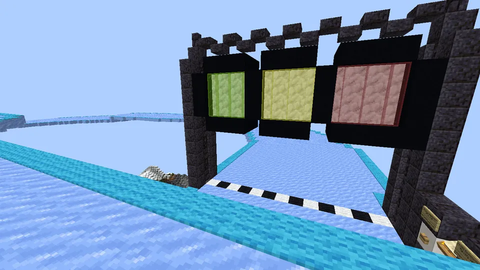 Tezlik poygasi! — Minecraft xarita, rasm 2
