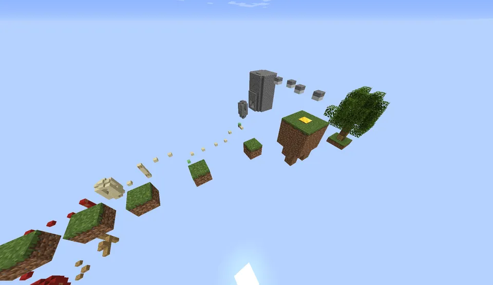 Simple Obstacle Course — Minecraft xarita, rasm 2