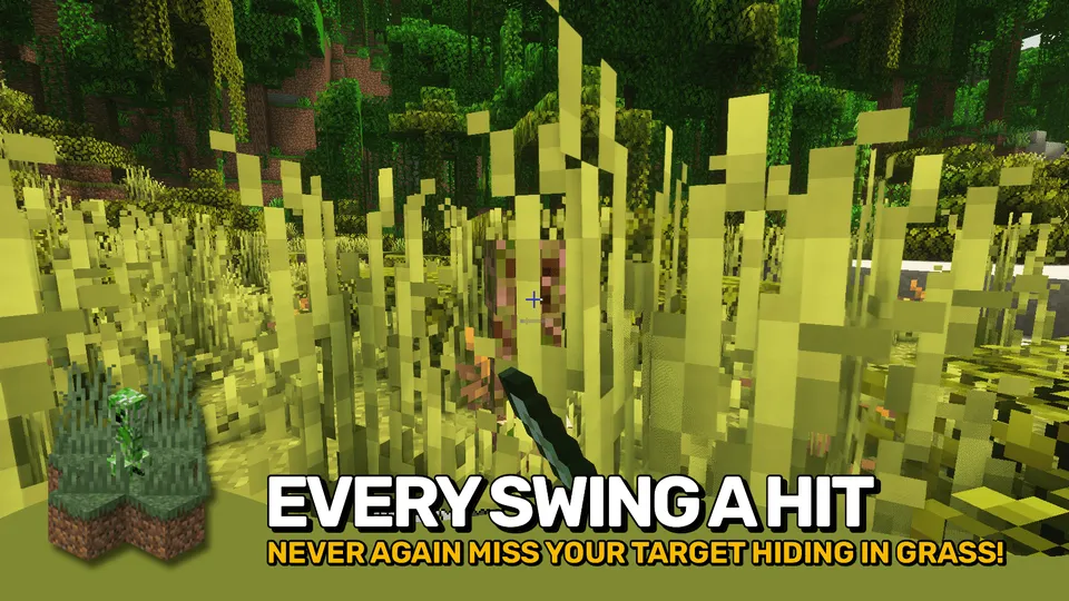 Cut Through — Minecraft mod, rasm 2