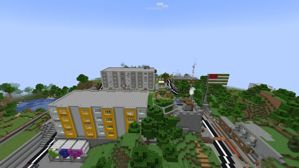 Kyumbrg shahri — Minecraft xarita, rasm 2