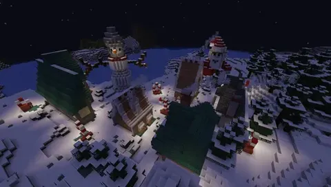 The Snowy Houses