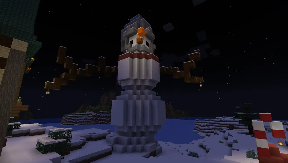 The Snowy Houses — Minecraft xarita, rasm 4