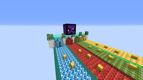 Lucky Race Kruch — Minecraft xarita, rasm 1