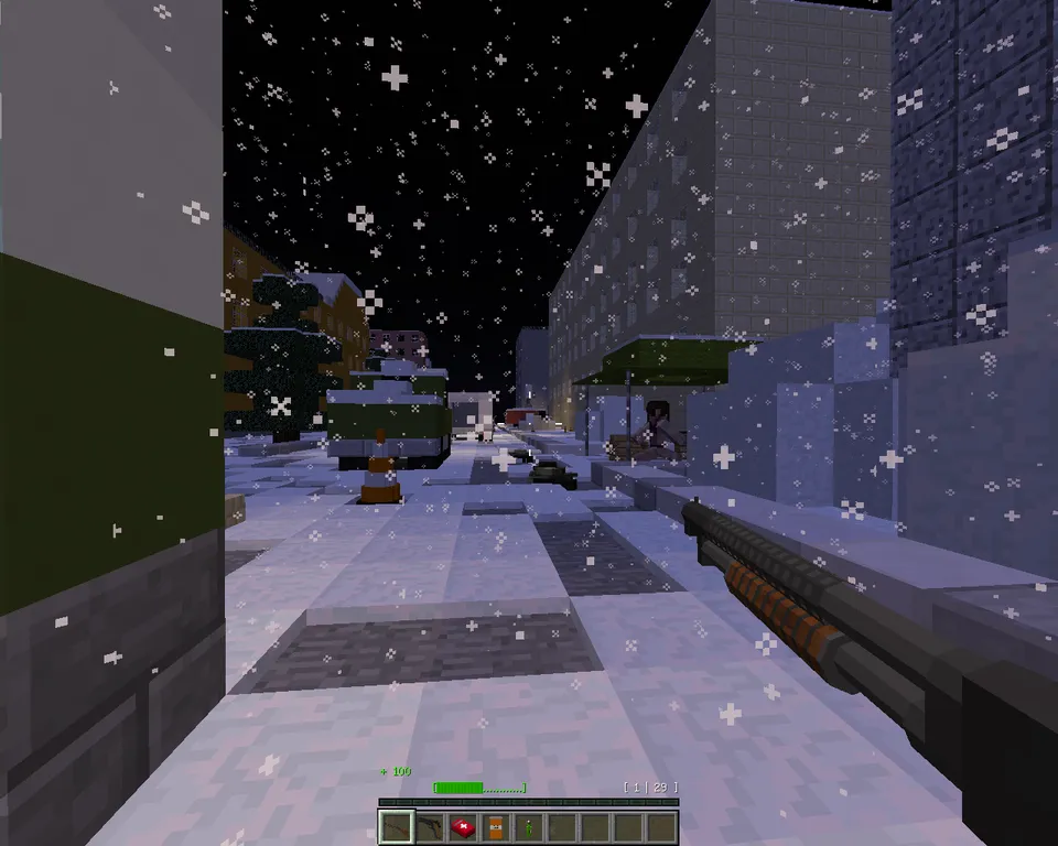 Snow Fall (Left 2 Mine) — Minecraft xarita, rasm 3