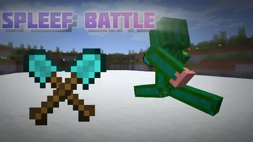 Spleef Battle — Minecraft xarita, rasm 1
