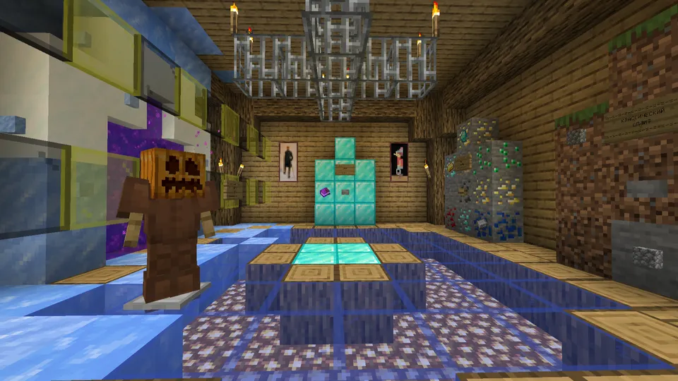 Spleef Battle — Minecraft xarita, rasm 5