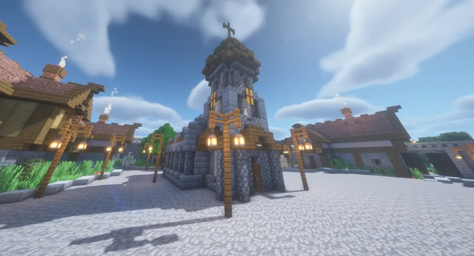 Sinay shahri — Minecraft xarita, rasm 3