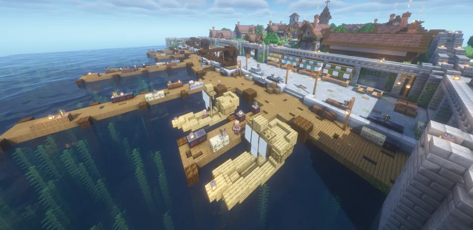 Sinay shahri — Minecraft xarita, rasm 5