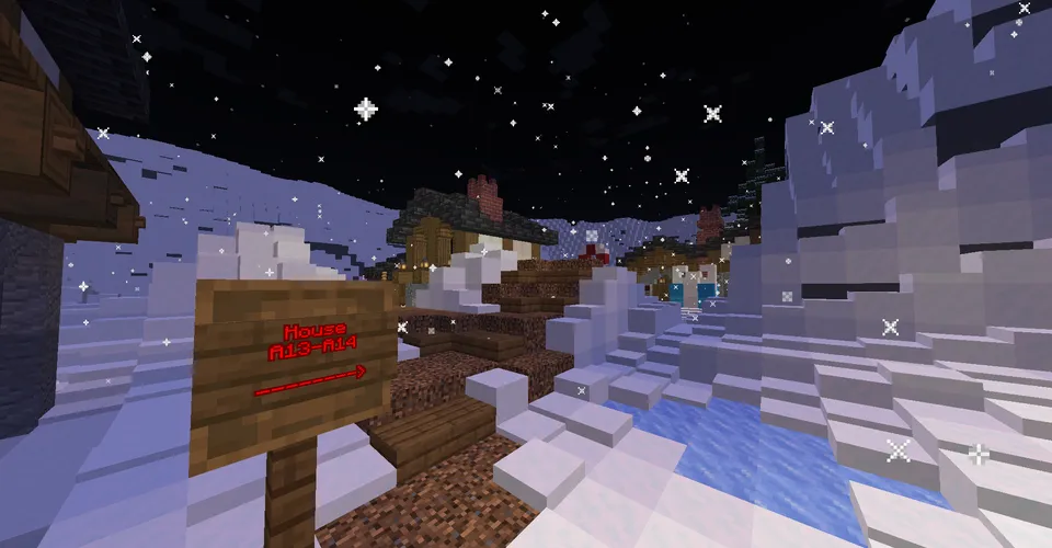 My Winter Job — Minecraft xarita, rasm 2
