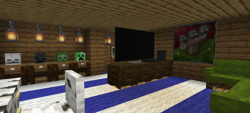 Yangi yil uyi — Minecraft xarita, rasm 4