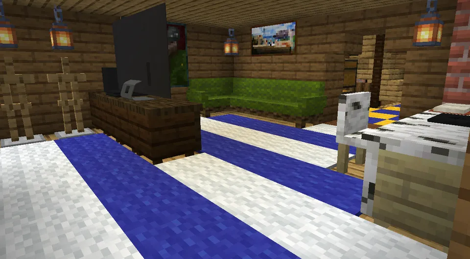 Yangi yil uyi — Minecraft xarita, rasm 8