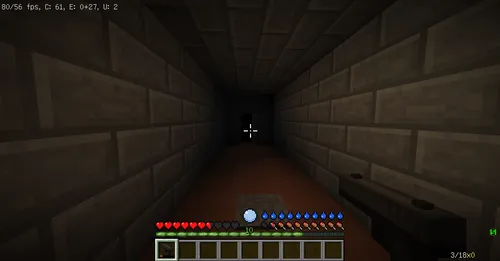Bunker ichidagi labirint — Minecraft xarita, rasm 1