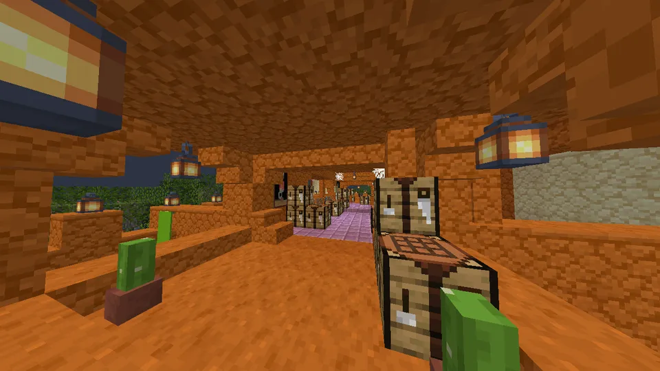 Darvung atrofi — Minecraft xarita, rasm 7