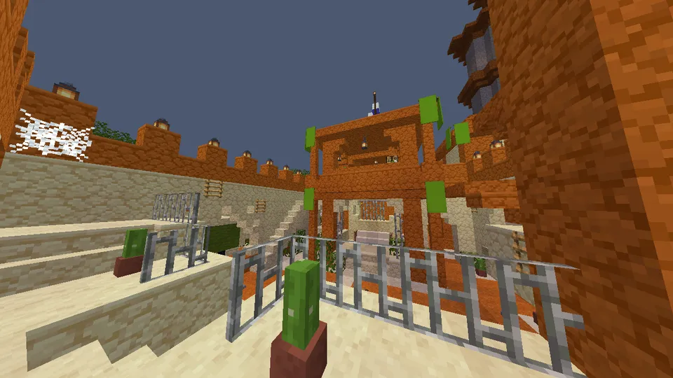 Darvung atrofi — Minecraft xarita, rasm 8