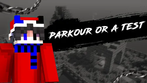 Parkour or a test? — Minecraft xarita, rasm 1