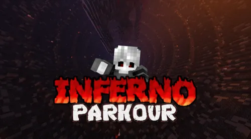 Inferno Parkour — Minecraft xarita, rasm 1