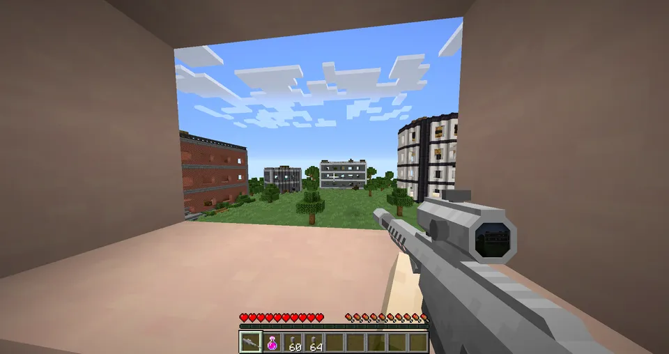 Snipers PVP — Minecraft xarita, rasm 2