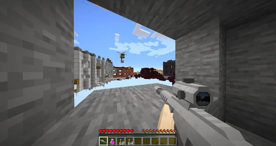 Snipers PVP — Minecraft xarita, rasm 3