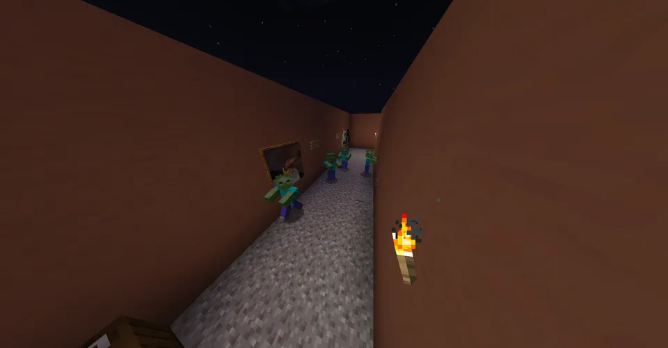 Night standoff — Minecraft xarita, rasm 3