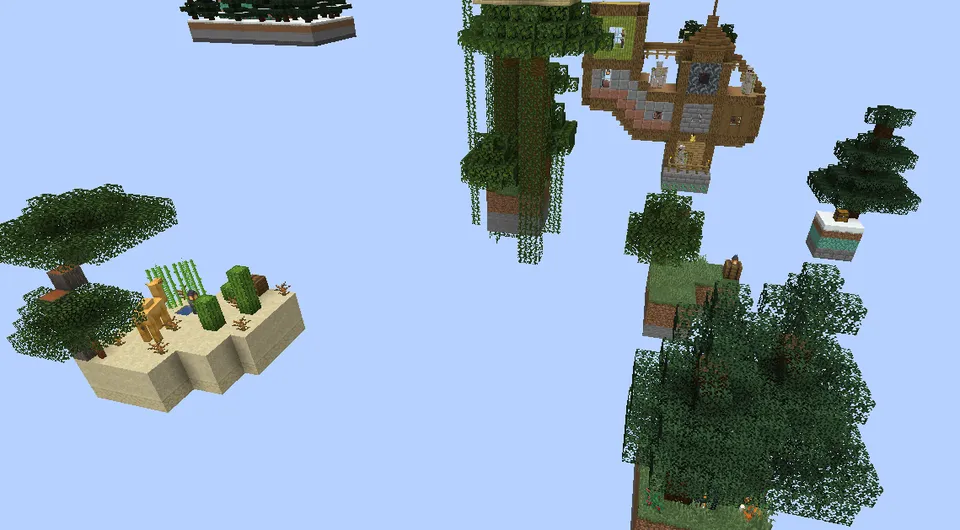 Havo odisseyasi remake — Minecraft xarita, rasm 5