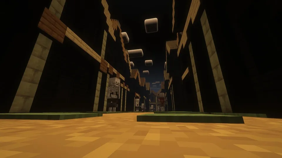 Zulmat va qilich: Ruhlar qutulishi — Minecraft xarita, rasm 4