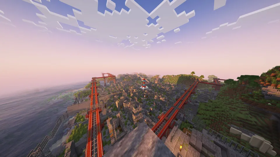 Oltin dubulg'a parkuri — Minecraft xarita, rasm 6