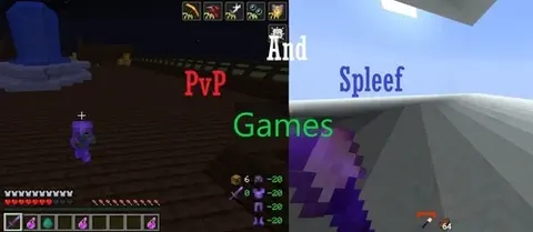 Spleef and Pvp by Kenzzzasi