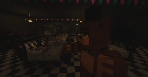 FNAF: Dahshatlar pitseriyasi — Minecraft xarita, rasm 1