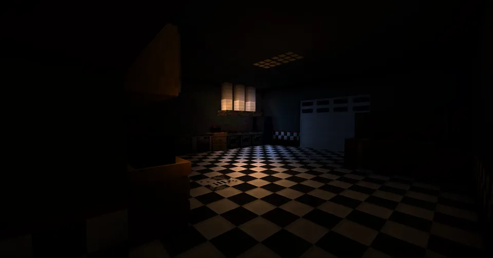 FNAF: Dahshatlar pitseriyasi — Minecraft xarita, rasm 2