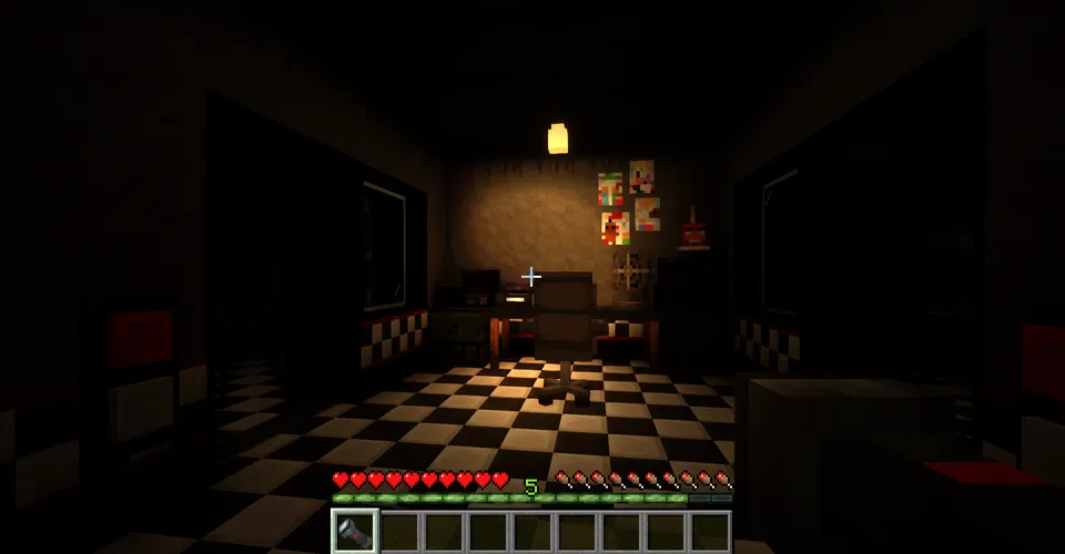 FNAF: Dahshatlar pitseriyasi — Minecraft xarita, rasm 3