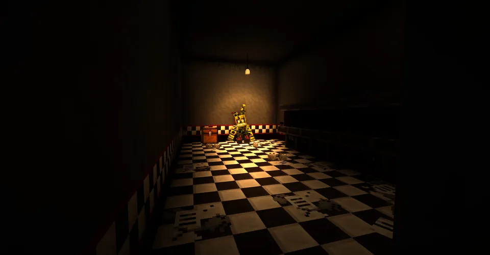 FNAF: Dahshatlar pitseriyasi — Minecraft xarita, rasm 4