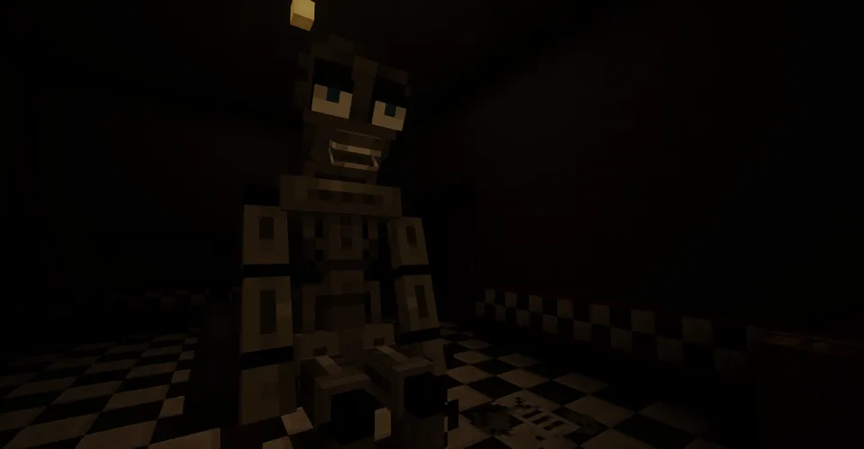 FNAF: Dahshatlar pitseriyasi — Minecraft xarita, rasm 6